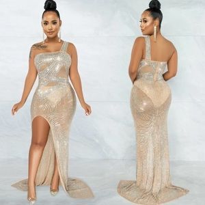 Rhinestone Dress